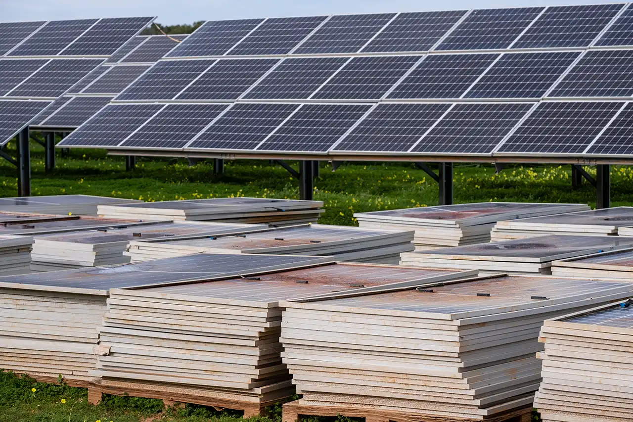 2c ecologia pannelli fotovoltaici da smaltire
