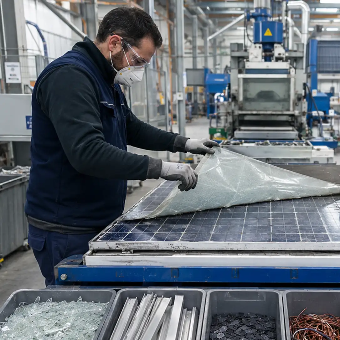 2C Ecologia – Riciclare pannelli fotovoltaici 2C Ecologia - Riciclare pannelli fotovoltaici