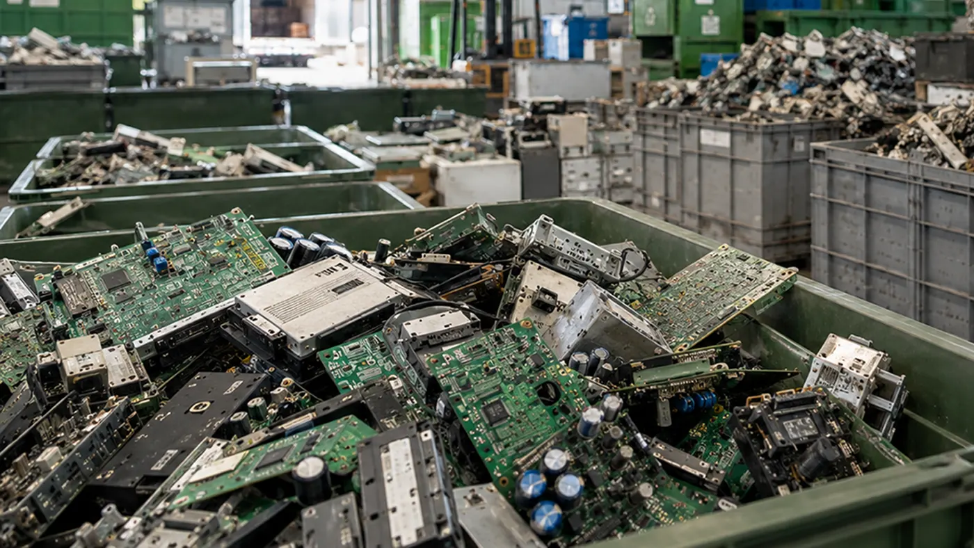 Recupero e rigenerazione rifiuti elettronici