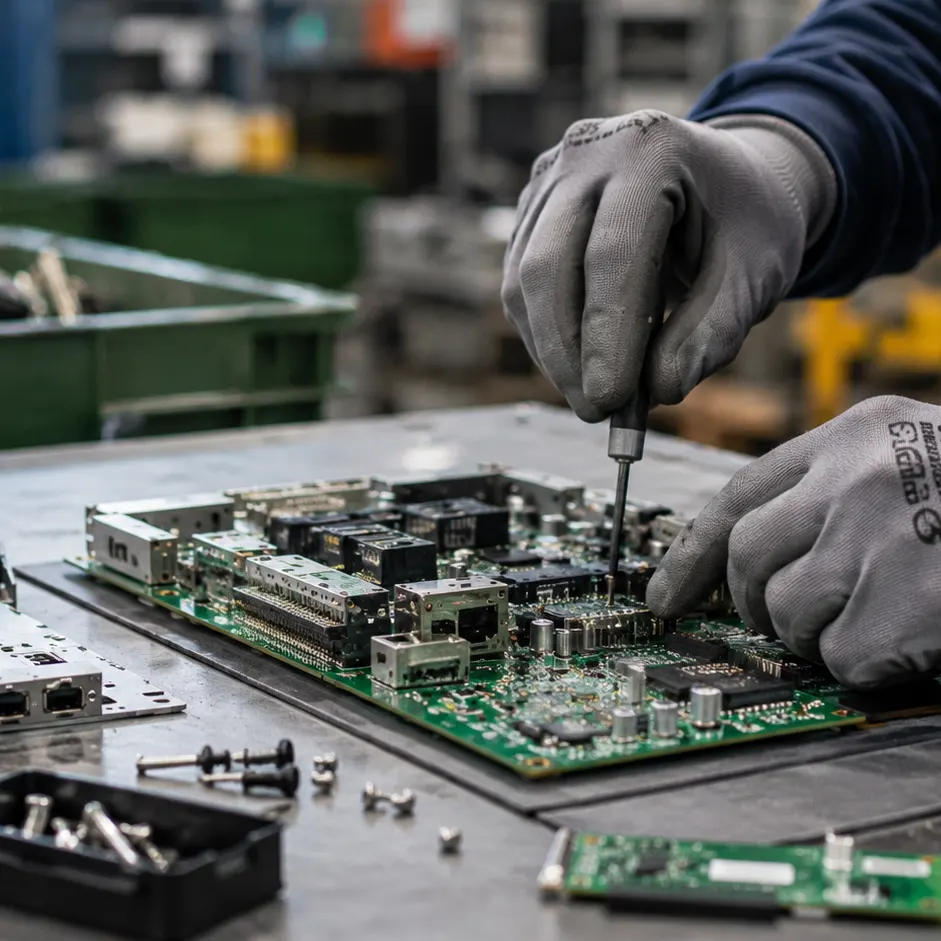 Recupero e rigenerazione rifiuti elettronici