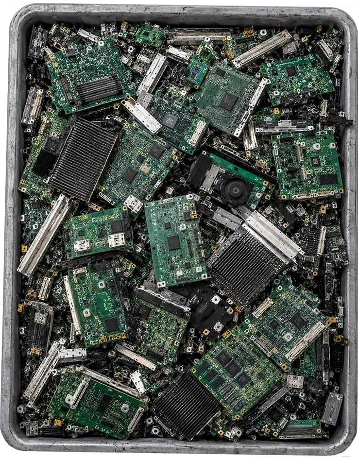 Recupero e rigenerazione rifiuti elettronici
